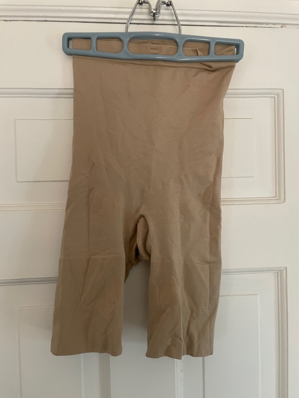 SPANX Nude High-Waist Mid-Thigh Shaping Short